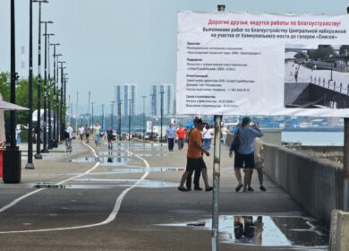 Центральная набережная в Красноярске преобразится.