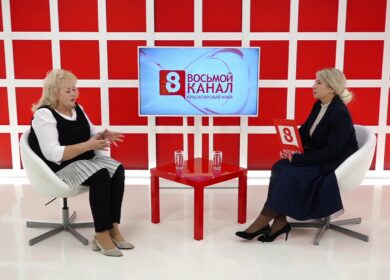 Интервью на 8 канале.